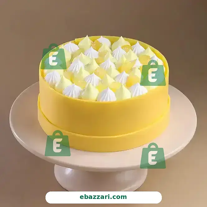 Creamy Pineapple Crown Cake