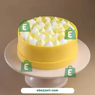 Creamy Pineapple Crown Cake