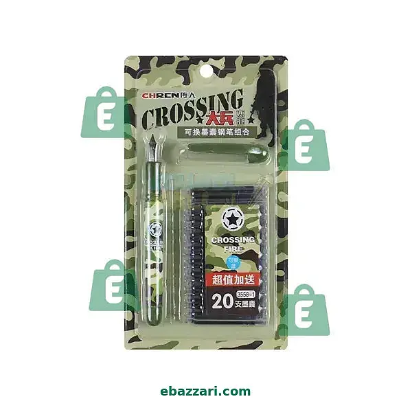 Crossing Fire Fountain Pen Pack