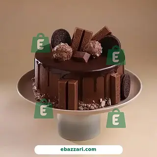Crunchy Choco KitKat Cake