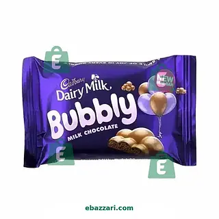 Dairy Milk Bubbly Milk Chocolate 40g Cadbury