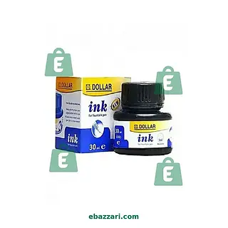 Dollar Fountain Pen Blue Ink 30ml