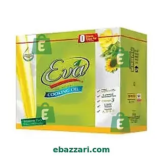 Eva Cooking Oil 1LTR X 5 (Stand up Pouch)