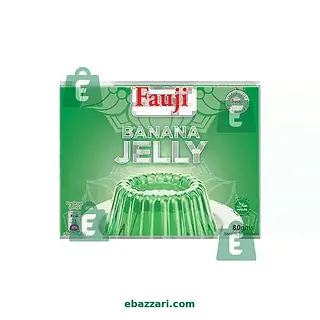 FAUJI BANANA JELLY 80GM