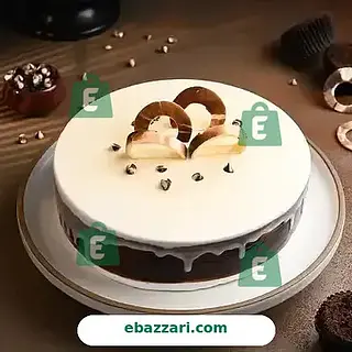 Choco Vanilla Delight Cake