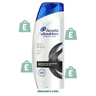 H&S SILKY BLACK 185ML