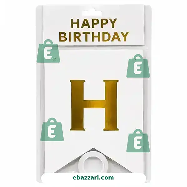 Happy Birthday Banner Card
