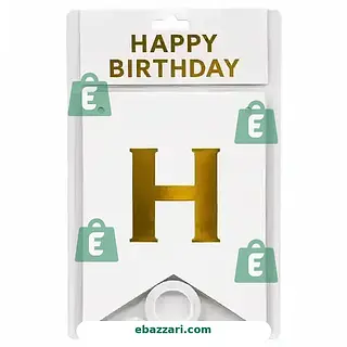 Happy Birthday Banner Card
