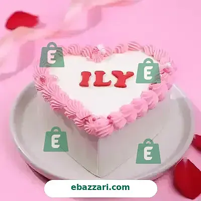 i love u cake