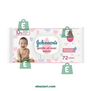 Johnson Baby Wipes Gentle Allover