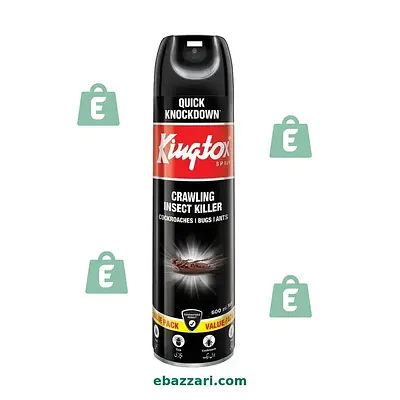 Kingtox Anti Bacterial Crawling Insect Killer Spray 300 ml
