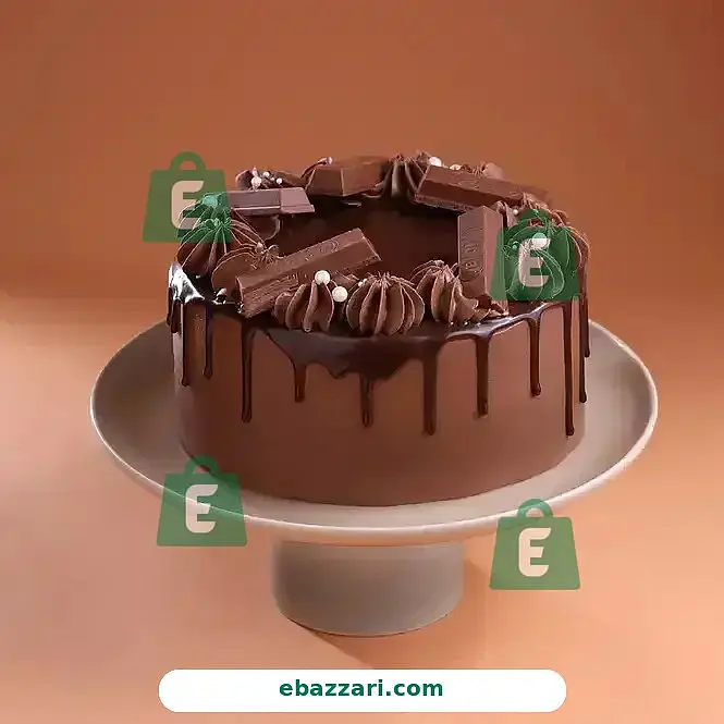 KitKat Swirls Drip Cake