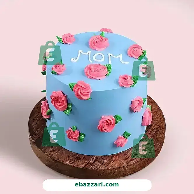 Floral Cake For Mom