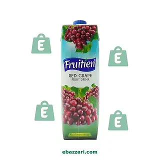 FRUITIEN JUICE RED GRAPES PREMIUM NECTAR 1 LTR