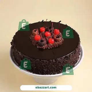 Glazed German Black Forest Cake