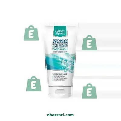 Golden Pearl Acno Clear Face Wash 75ml