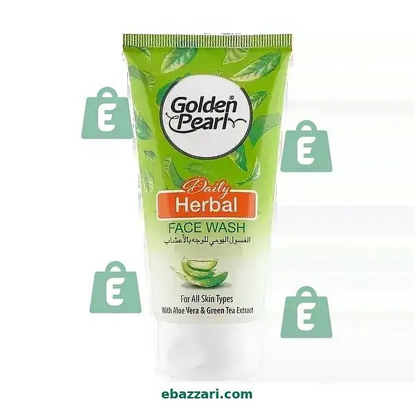 GOLDEN PEARL FACE WASH DAILY HERBAL 150ML