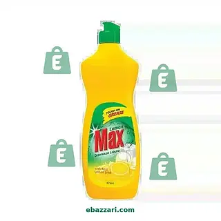 Max Liquid Lemon Dishwash 475 ML