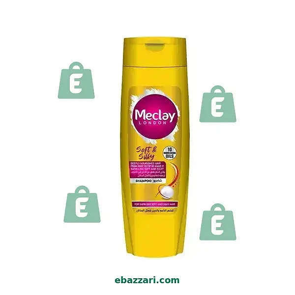 MECLAY LONDON SOFT&SILKY SHAMPOO 360ML