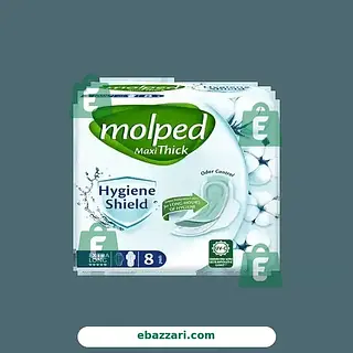 MOLPED MAXI THICK HYGIENE SHIELD EXTRA LONG 8 PADS