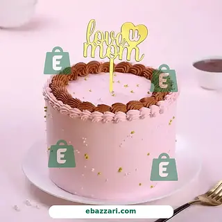 Mothers Day Choco Sprinkled Cake