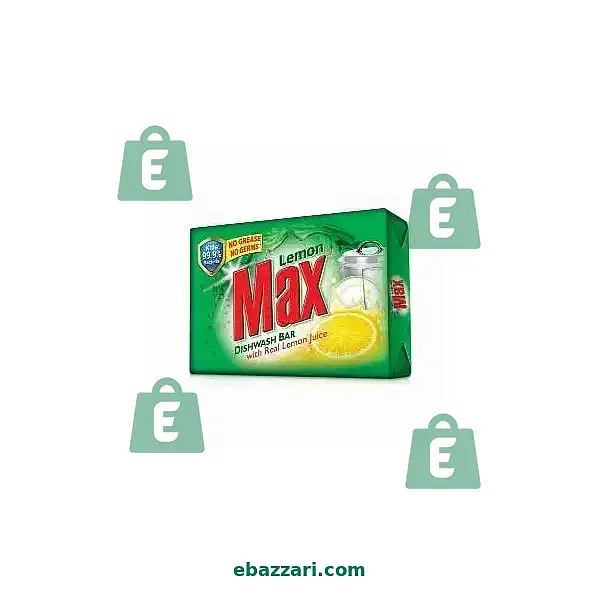 Lemon Max Dishwash Bar soap 165g