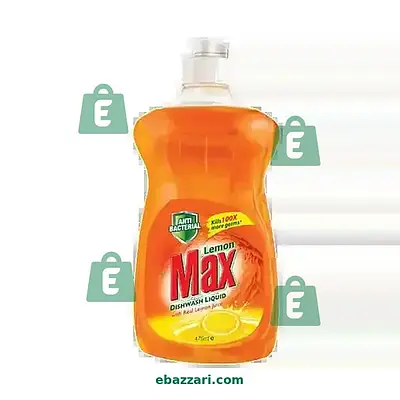 Lemon Max Dishwash Liquid 475ml