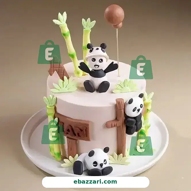 Little Panda Party Cake