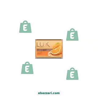 Lux soap vibrant glow tangerine 128gm