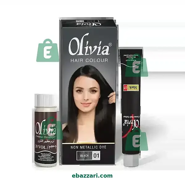 Olivia Hair Colour (Black 01)