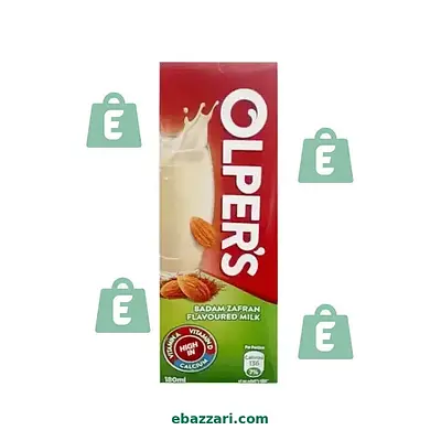 olpers milk badam zafran 180ml