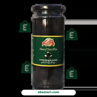 Pitted Black Olives – 110 Gram