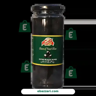 Pitted Black Olives – 110 Gram