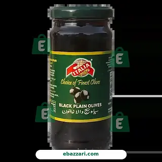 Plain Black Olives – 280 Gram