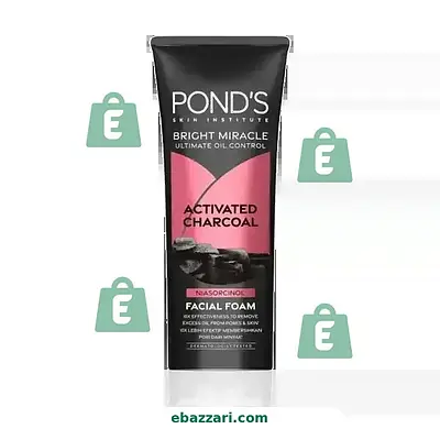 Ponds Bright Miracle Activated Charcoal 50g