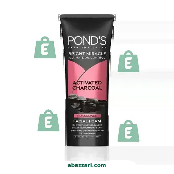 Ponds Bright Miracle Activated Charcoal 50g