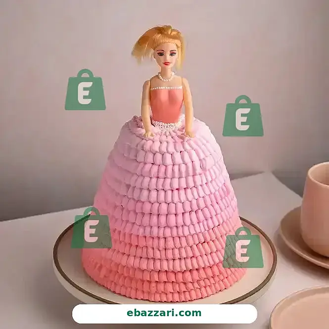 Princess Barbie Gown Cake