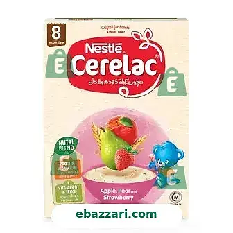 Nestle Cerelac Apple, Strawberry and Pear 175 GM