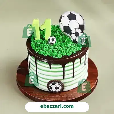 Soccer Star Birthday Cake