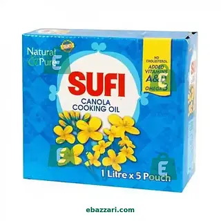 Sufi Canola Oil 1LTR x5