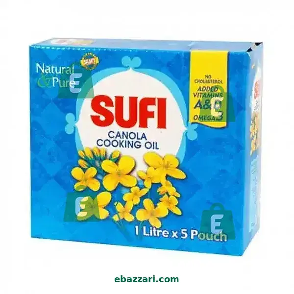 Sufi Canola Oil 1LTR x5