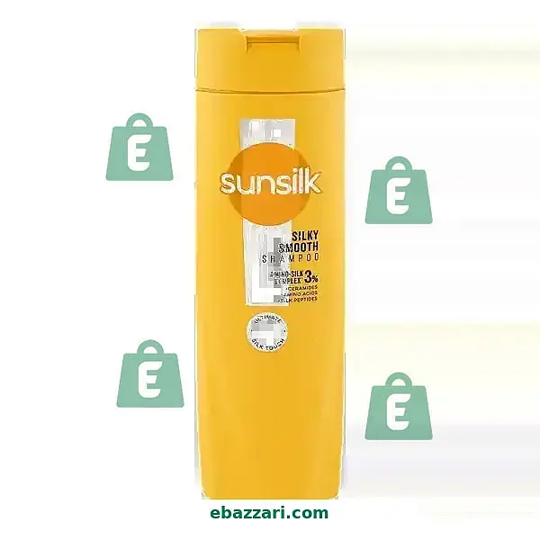 Sunsilk Silky Smooth Amino Silk Complex 30% Shampoo 185ml