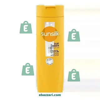 Sunsilk Silky Smooth Amino Silk Complex 30% Shampoo 185ml