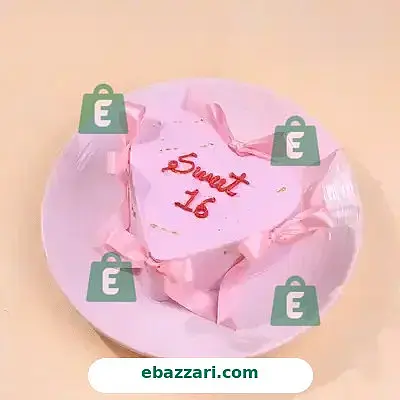 Sweet Sixteen Bento Bow Cake