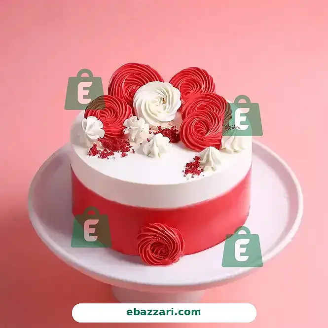 Rosette Love Red Velvet Cake