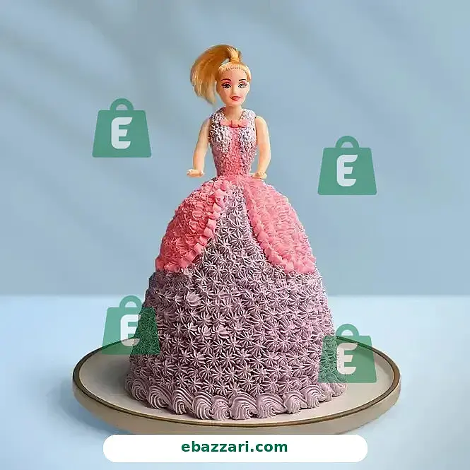 Royal Barbie Cake