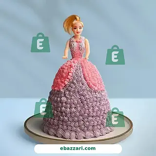 Royal Barbie Cake
