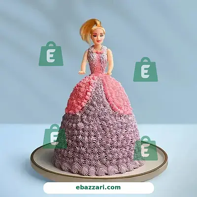 Royal Barbie Cake