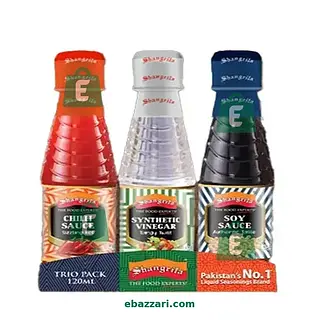 SHANGRILA SAUCES TRIO PACK 3 in 1 120ml