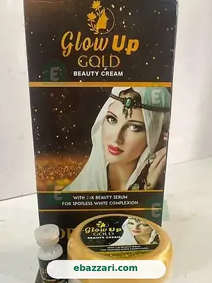 Glow up gold beauty cream